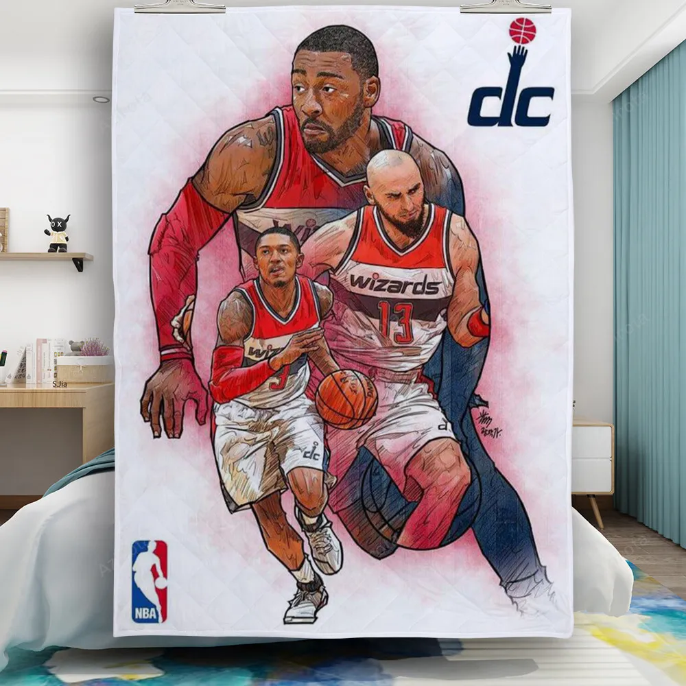 Washington Wizards All Players3 Gift For Fan 3D Full Printing Quilt