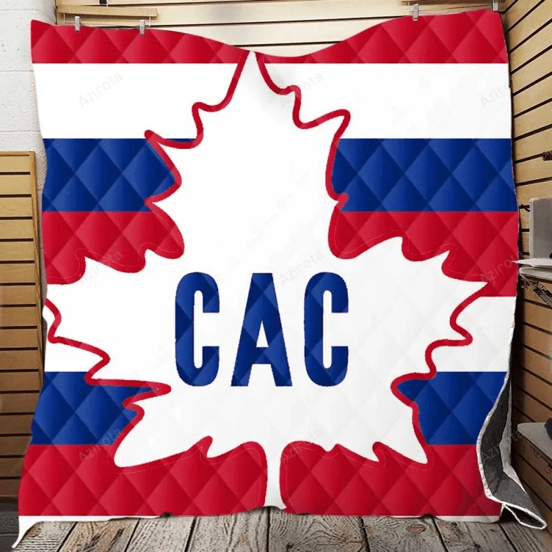 Energetic Hockey Team Montreal Canadiens 3D Full Printing Quilt