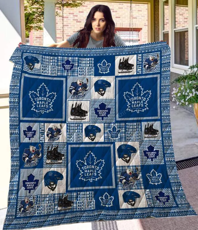 Toronto Maple Leafs Customized 3D Full Printing Quilt