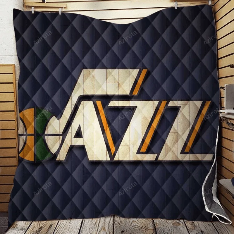 Utah Jazz Club 3D Full Printing Quilt