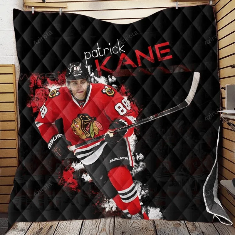 Patrick Kane Strong Hockey Player 3D Full Printing Quilt