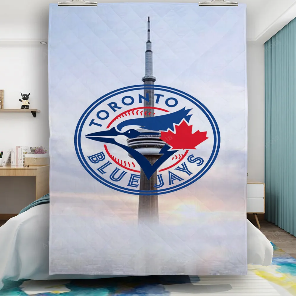 Toronto Blue Jays Russell Bird Towel1 Gift For Fan 3D Full Printing Quilt