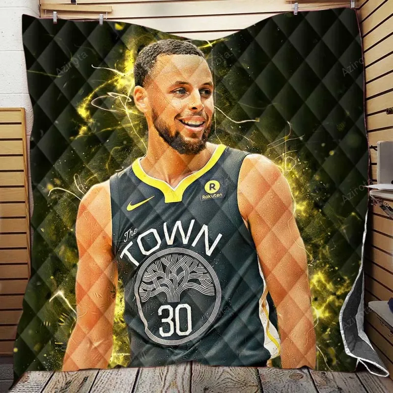 Stephen Curry Inspiring 3D Full Printing Quilt