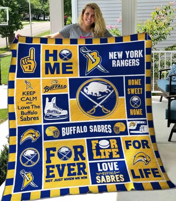 Buffalo Sabres 3D Full Printing Quilt V2