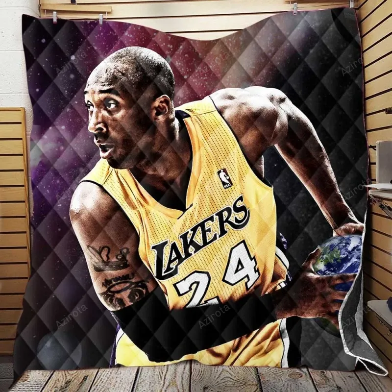 Kobe Bryant Competitive Basketball Player 3D Full Printing Quilt