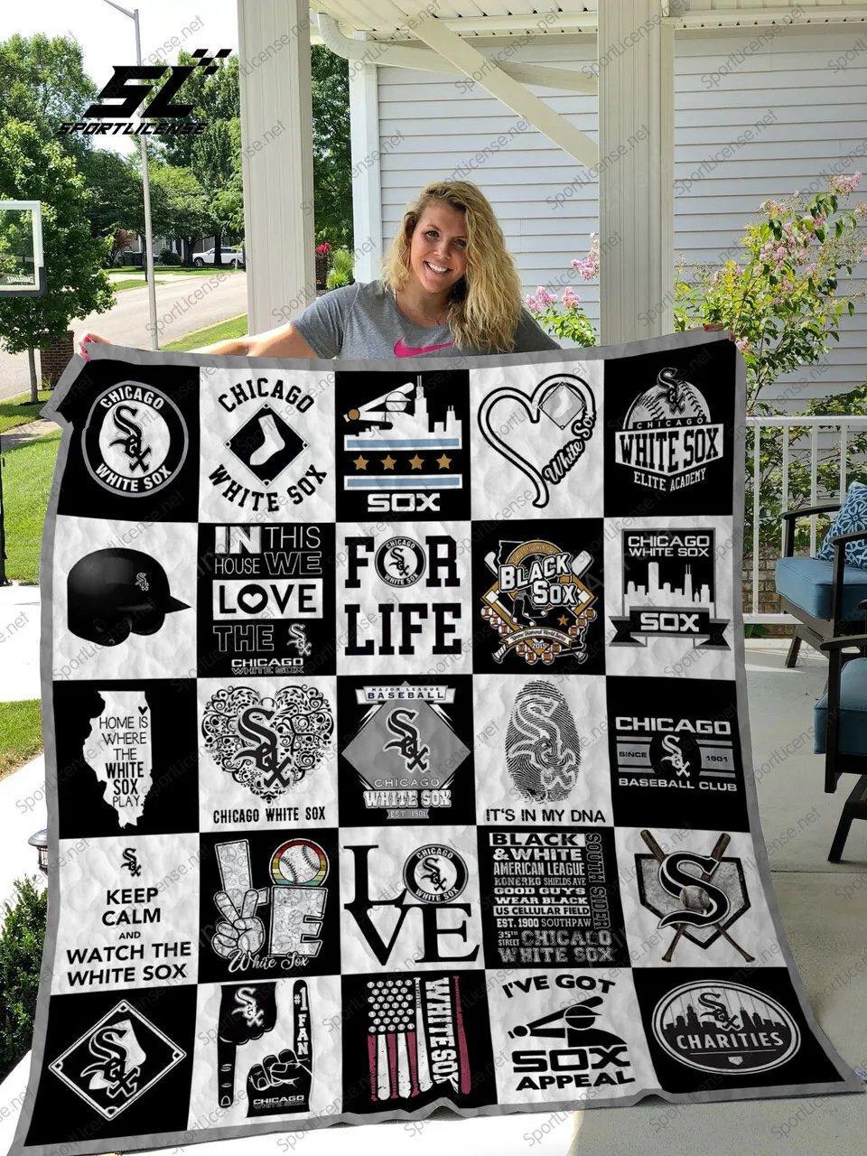 Chicago White Sox 3D Full Printing Quilt V8