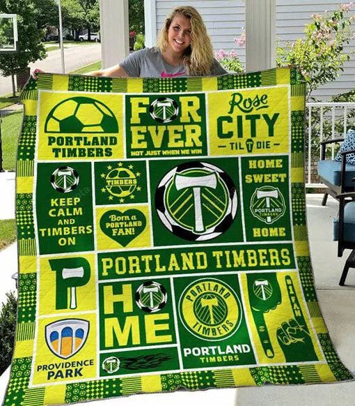 Portland Timbers 3D Full Printing Quilt 3504