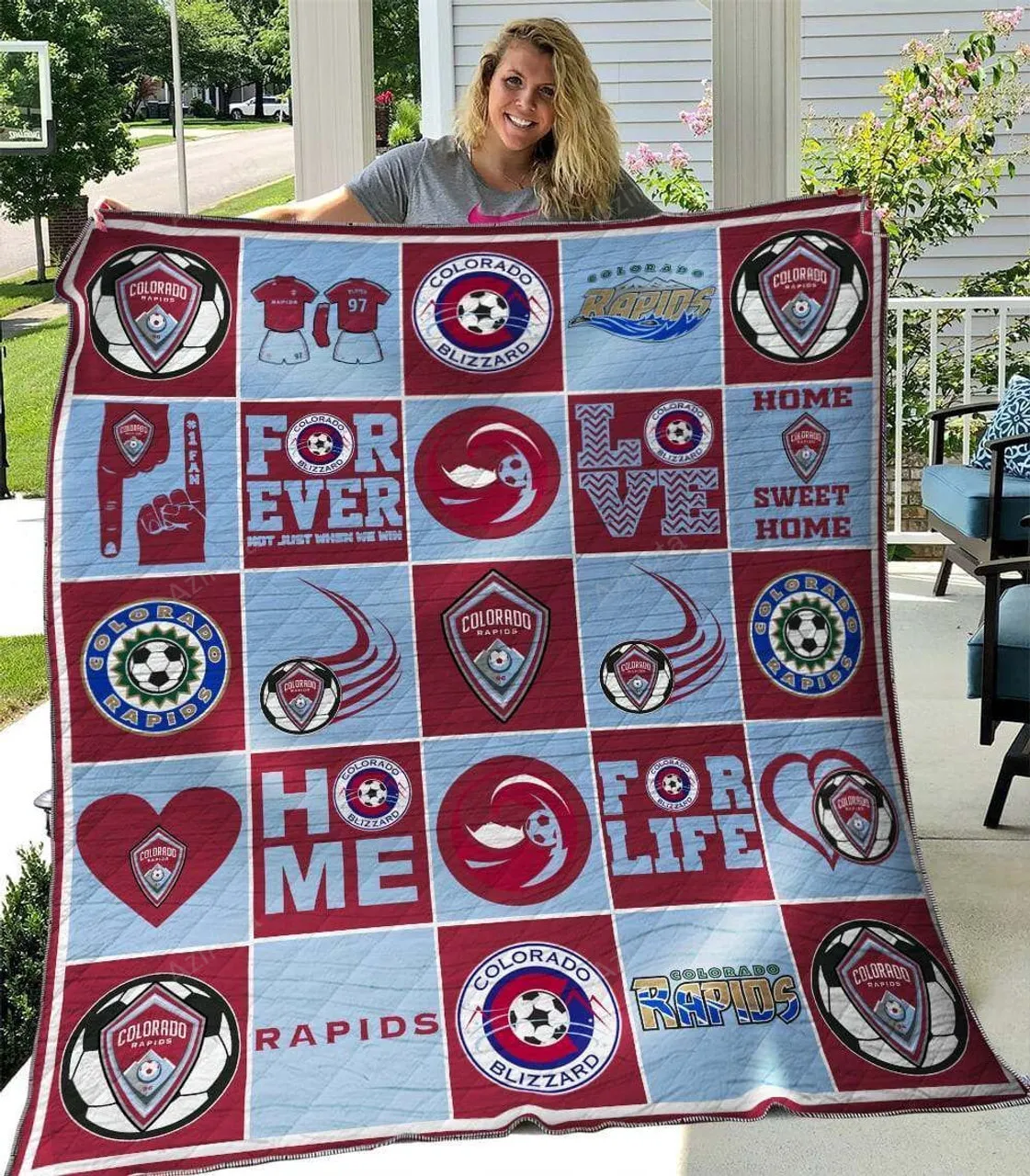 Colorado Rapids 3D Full Printing Quilt V3