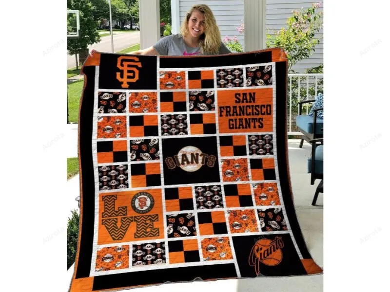 San Francisco Giants 3D Full Printing Quilt V2