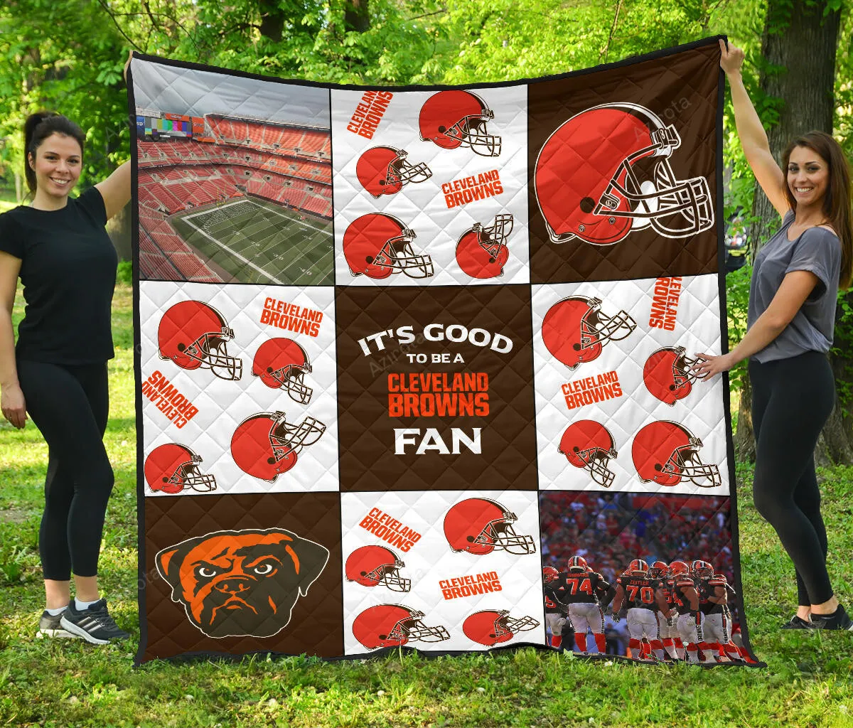 Its Good To Be A Cleveland Browns Fan 3D Full Printing Quilt 2761