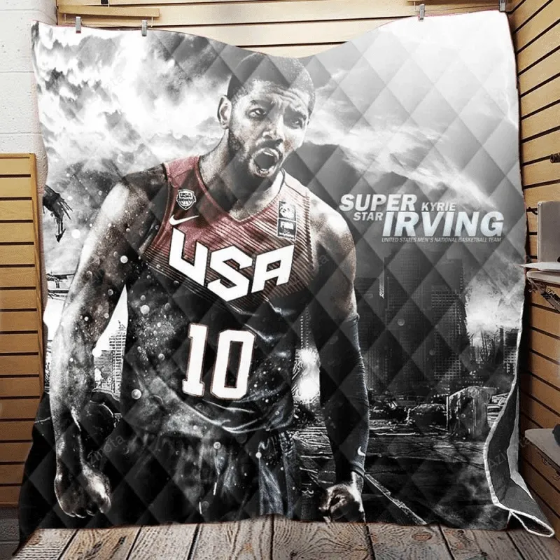 Kyrie Irving Classic Basketball Player 3D Full Printing Quilt