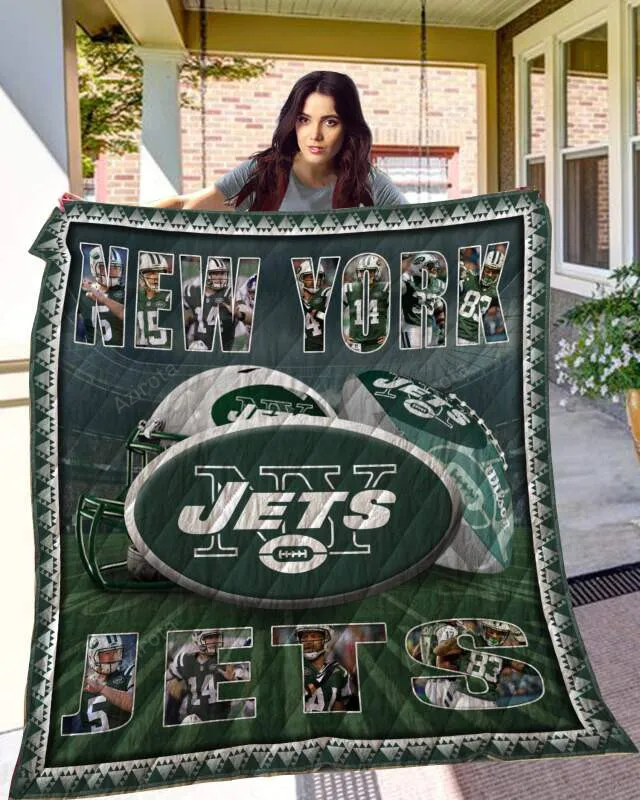 New York Jets Green Legends 3D Full Printing Quilt