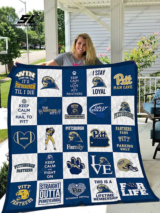 Pittsburgh Panthers 3D Full Printing Quilt 02 9123