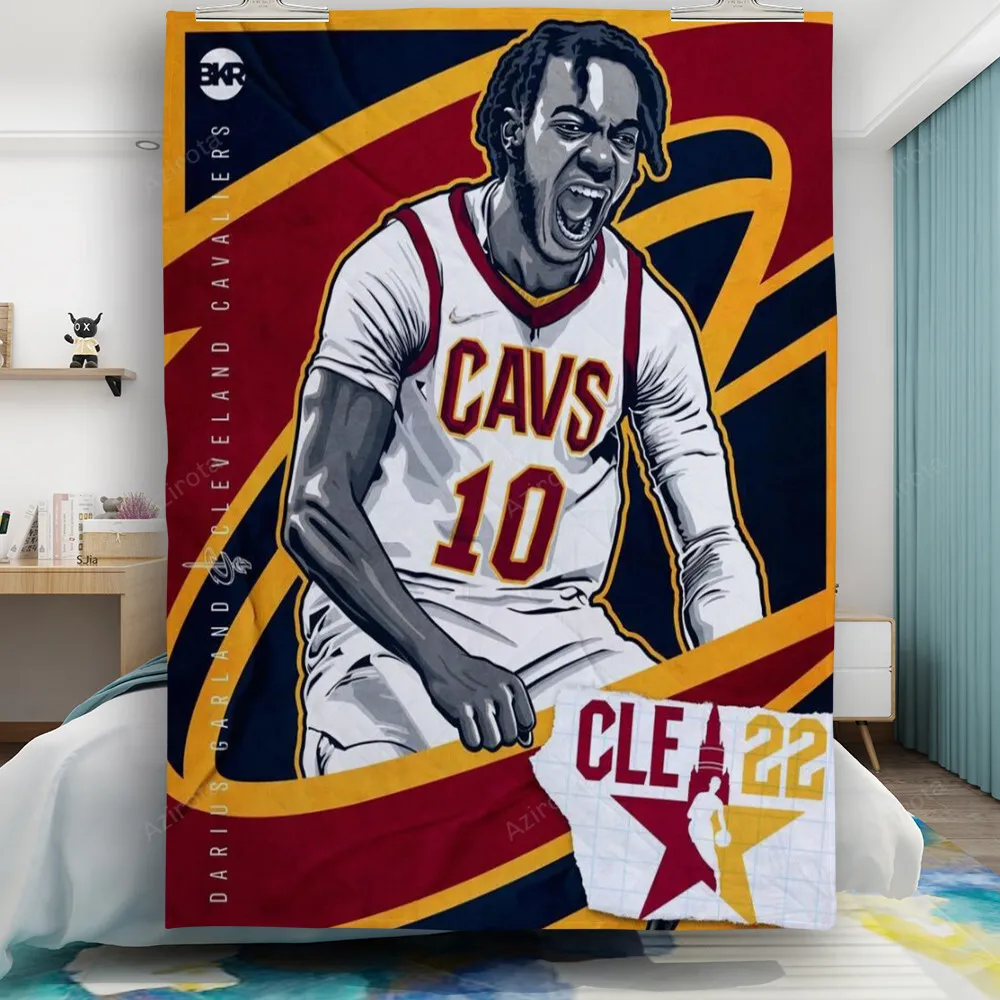 Cleveland Cavaliers Player 10 v2 Gift For Fan 3D Full Printing Quilt
