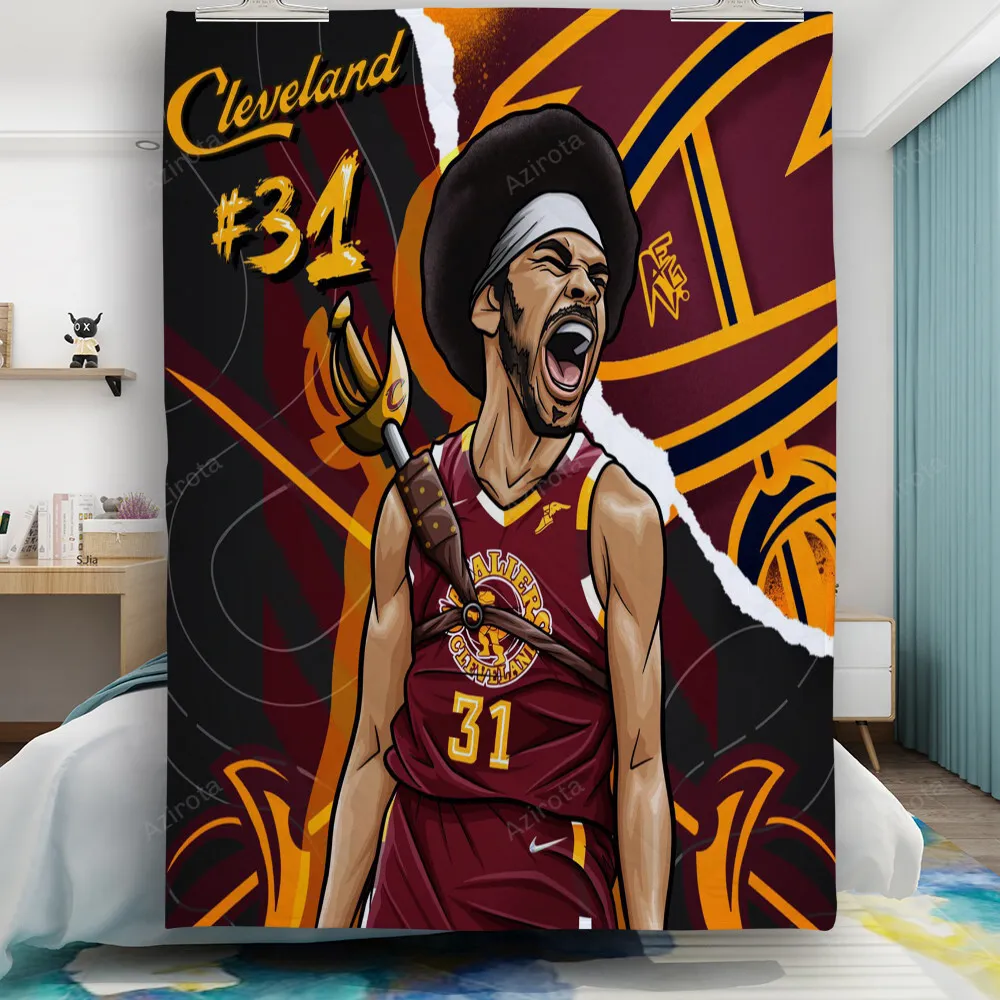 Cleveland Cavaliers Player 31 Gift For Fan 3D Full Printing Quilt