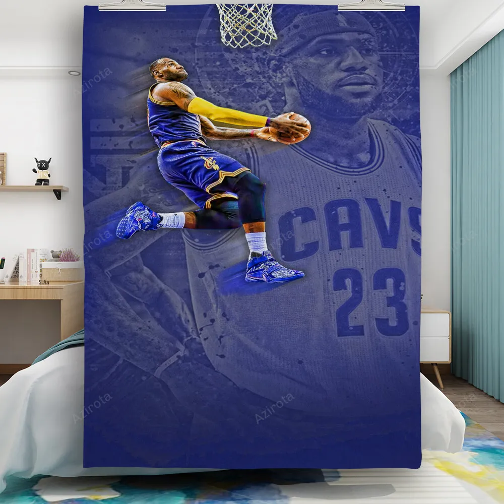 Cleveland Cavaliers Lebron James Skwal B Gift For Fan 3D Full Printing Quilt