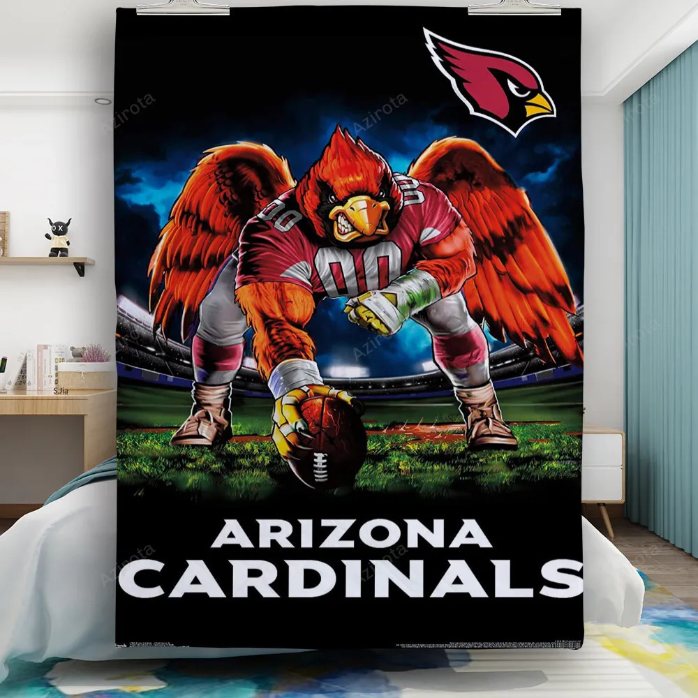 Arizona Cardinals Mascot Its Gametime Gift For Fan 3D Full Printing Quilt