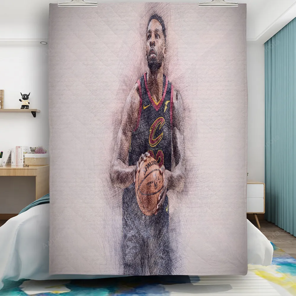 Cleveland Cavaliers Jeff Green Gift For Fan 3D Full Printing Quilt