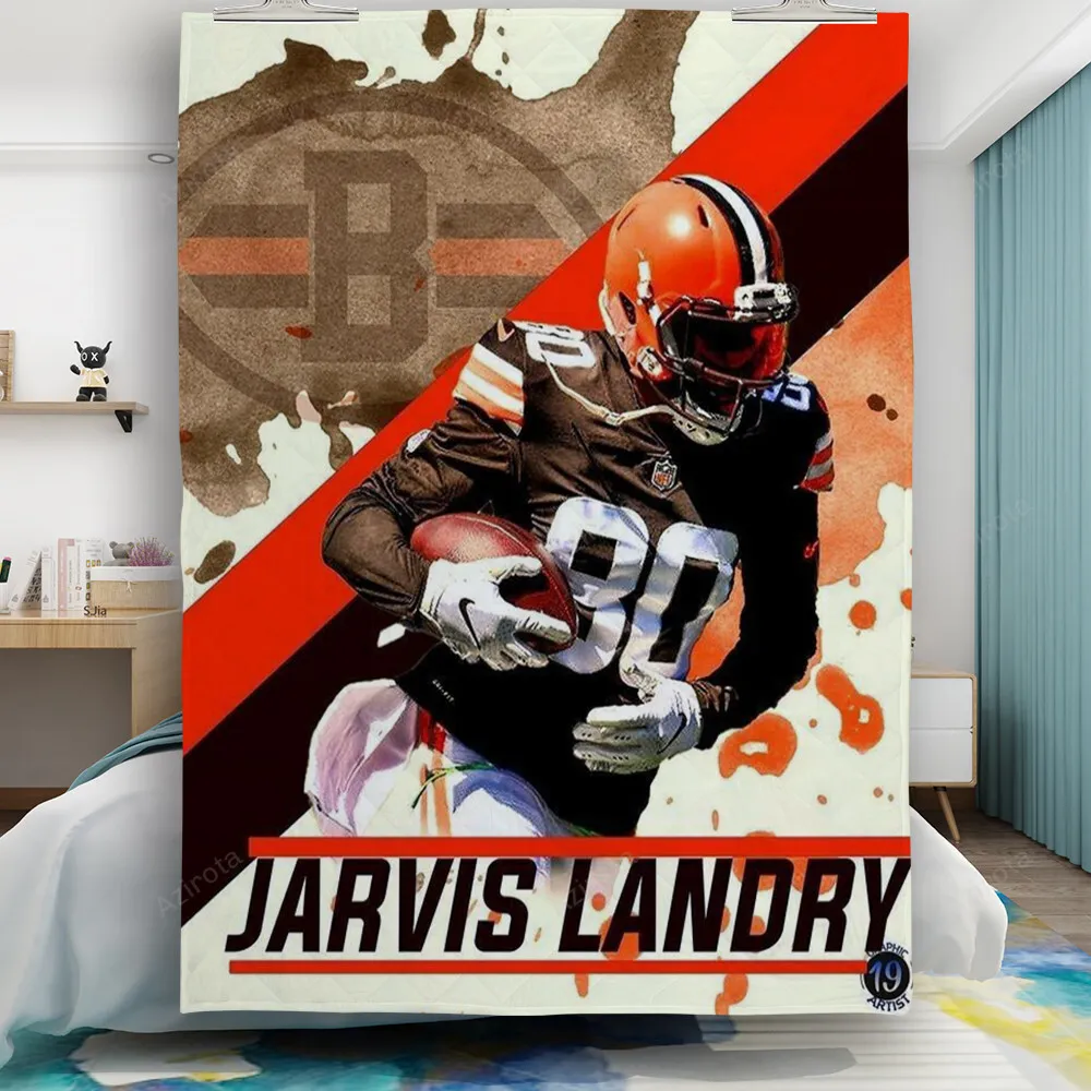 Cleveland Browns Jarvis Landry1 Gift For Fan 3D Full Printing Quilt