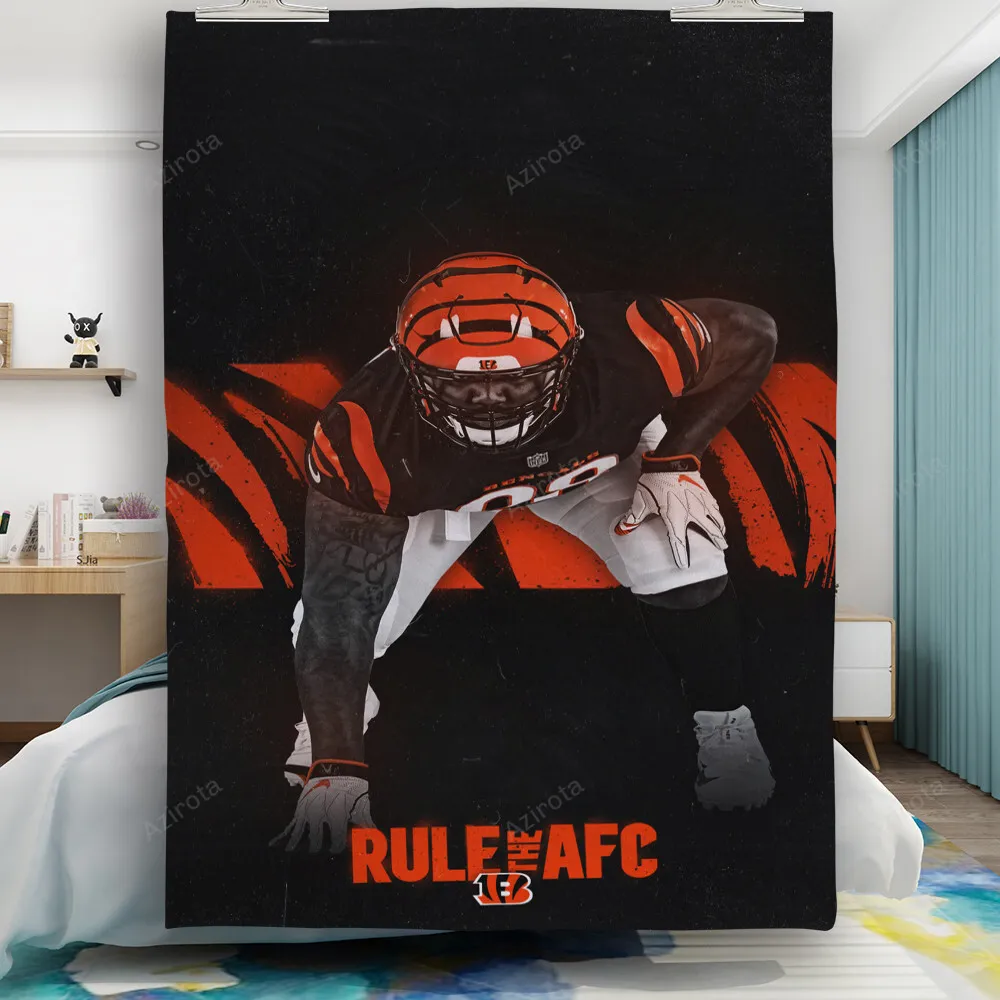 Cincinnati Bengals Player Rule Gift For Fan 3D Full Printing Quilt