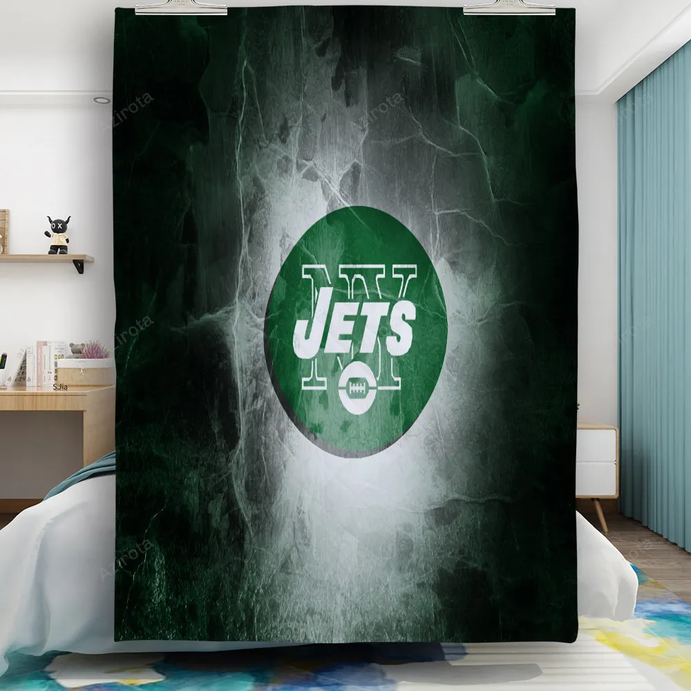 New York Jets Emblem v1 Gift For Fan 3D Full Printing Quilt