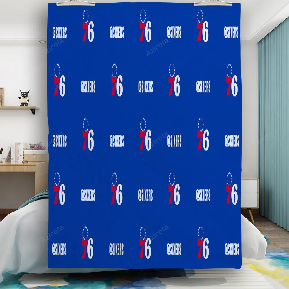 Philadelphia 76ers 1 Gift For Fan 3D Full Printing Quilt