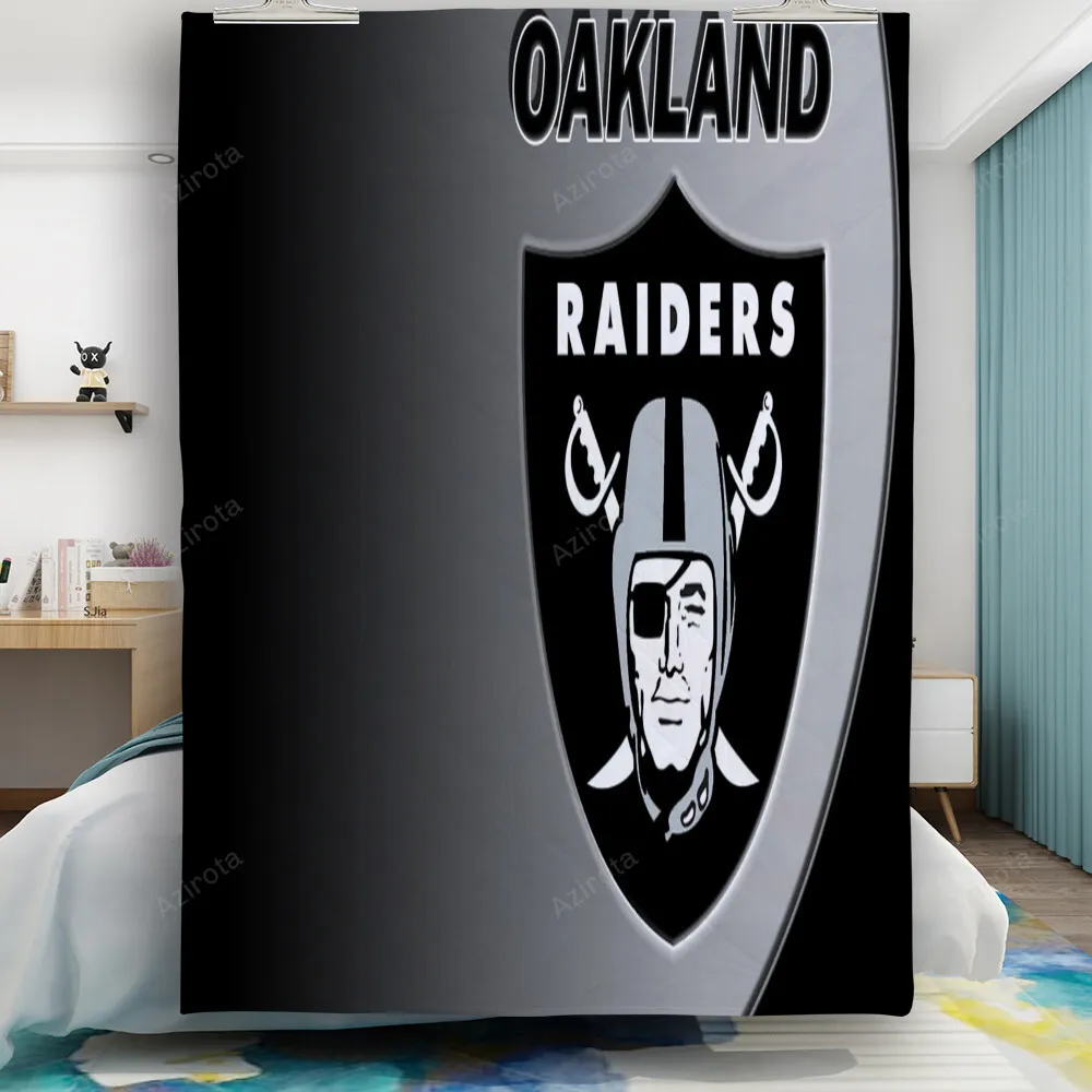 Las Vegas Raiders Logo Art23 Gift For Fan 3D Full Printing Quilt