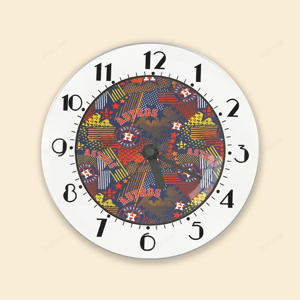 Houston Astros Emblem v3 Alarm Clock