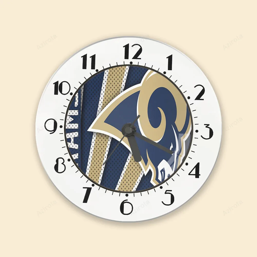 Los Angeles Rams Navy Yellow1 Alarm Clock