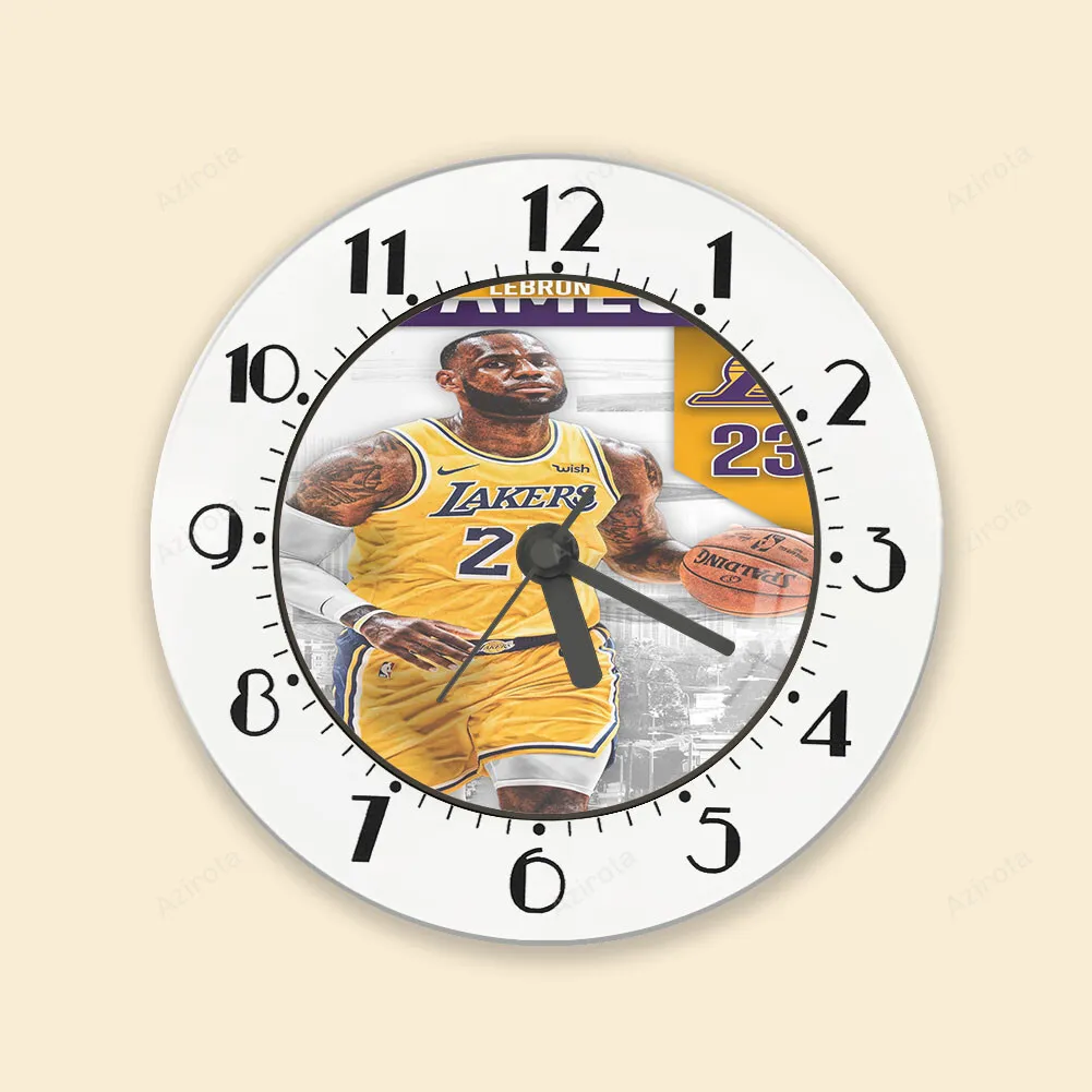 Los Angeles Lakers 23 Lebron James v44 Alarm Clock