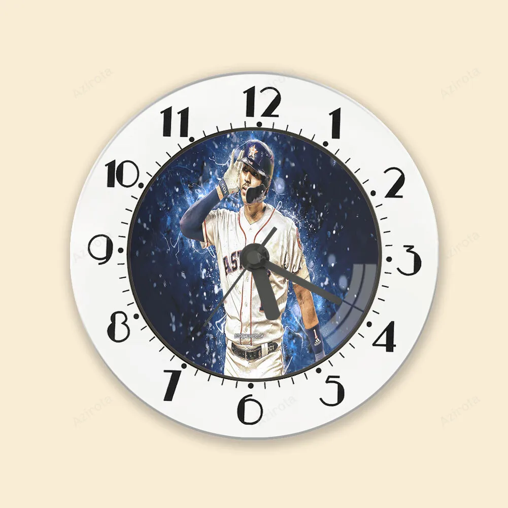 Houston Astros Carlos Correa 1 Alarm Clock
