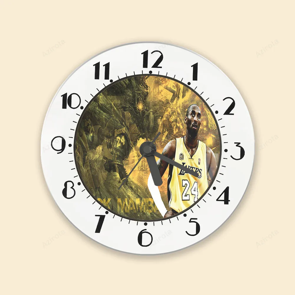 Los Angeles Lakers 24 Kobe Bryant v10 Alarm Clock