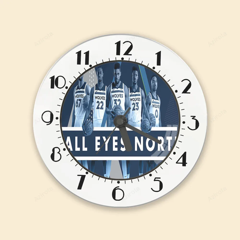 Minnesota Timberwolves Players v24 Alarm Clock