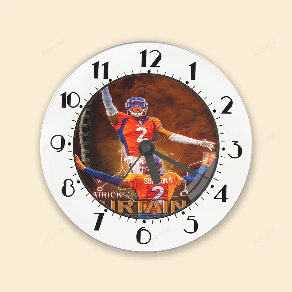 Denver Broncos Patrick Surtain II1 Alarm Clock