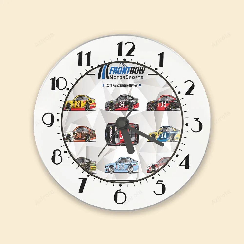 Front Row Motor Sports Cars1 Alarm Clock