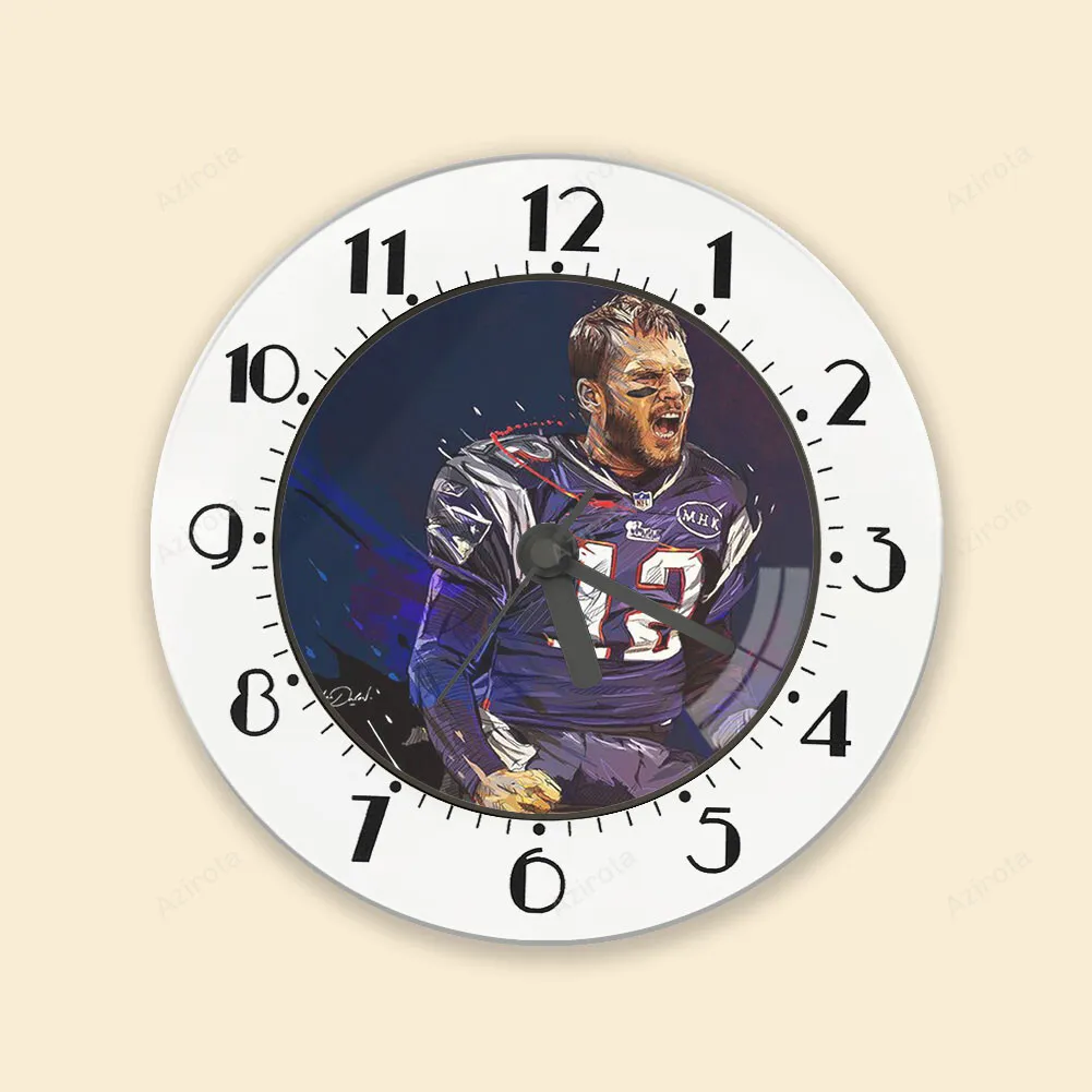 New England Patriots Tom Brady8 Alarm Clock
