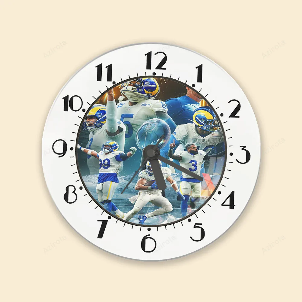 Los Angeles Rams All Players9 Alarm Clock