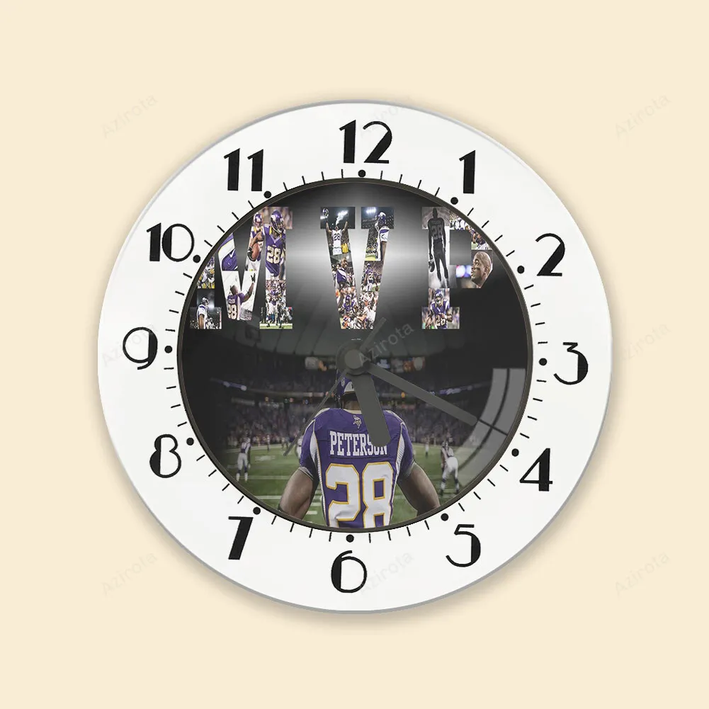 Minnesota Vikings Adrian Peterson 28 Alarm Clock
