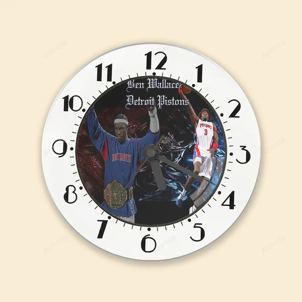 Detroit Pistons Ben Wallace1 Alarm Clock