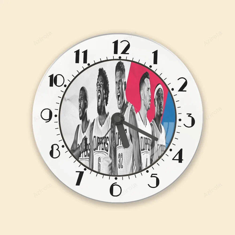 Los Angeles Clippers Together We Will Alarm Clock