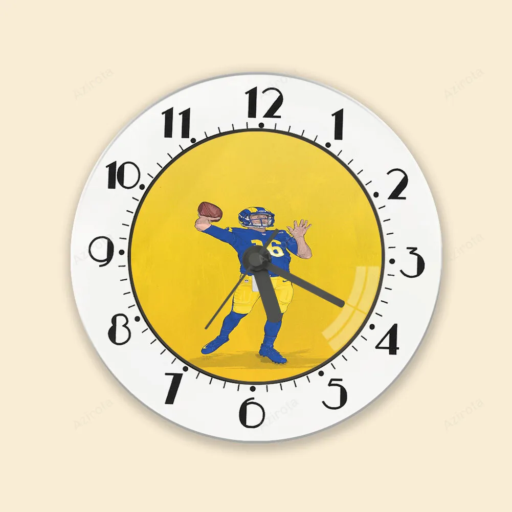 Los Angeles Rams Jared Goff2 Alarm Clock