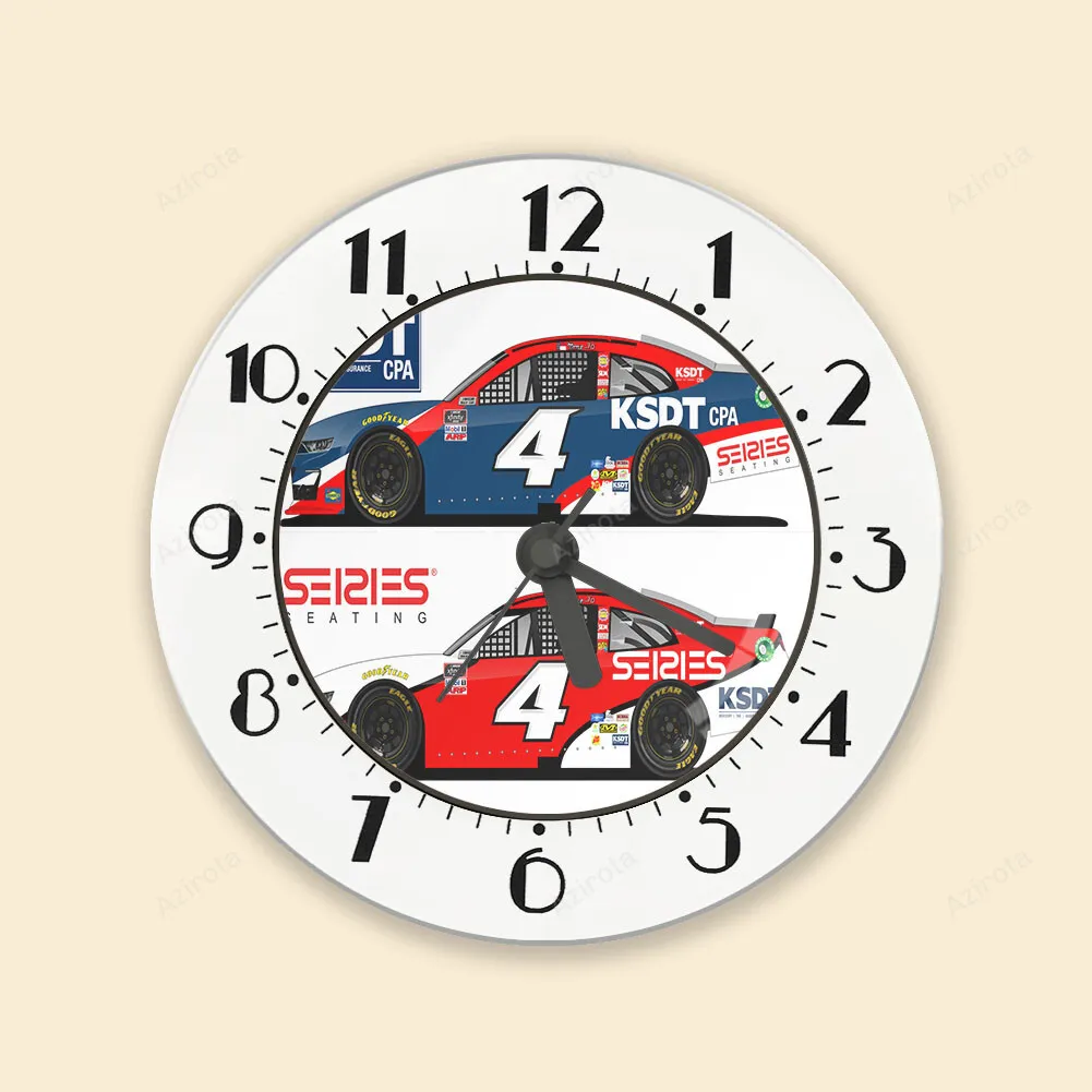 JD Motorsport W Gary Keller Car1 Alarm Clock