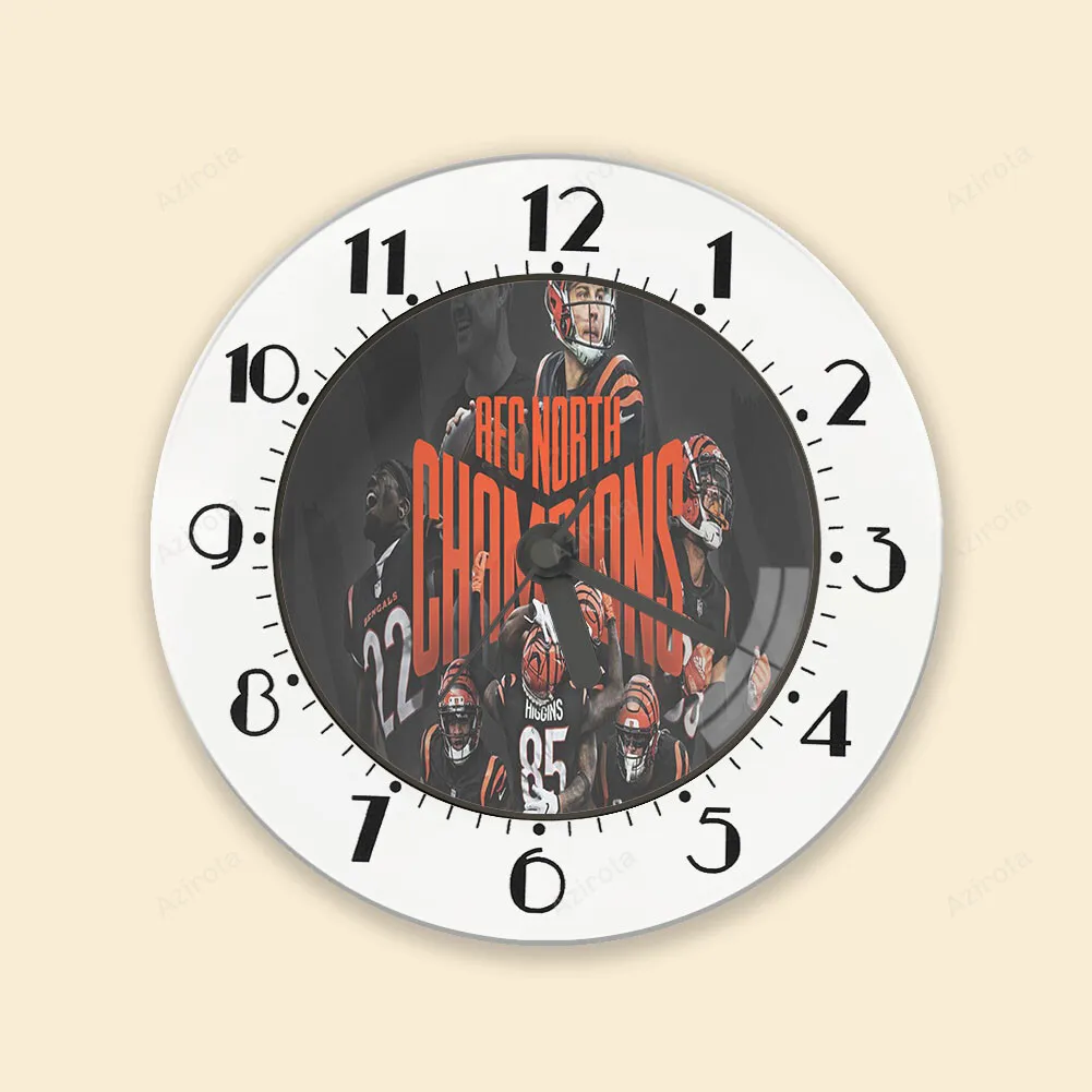 Cincinnati Bengals Team v10 Alarm Clock