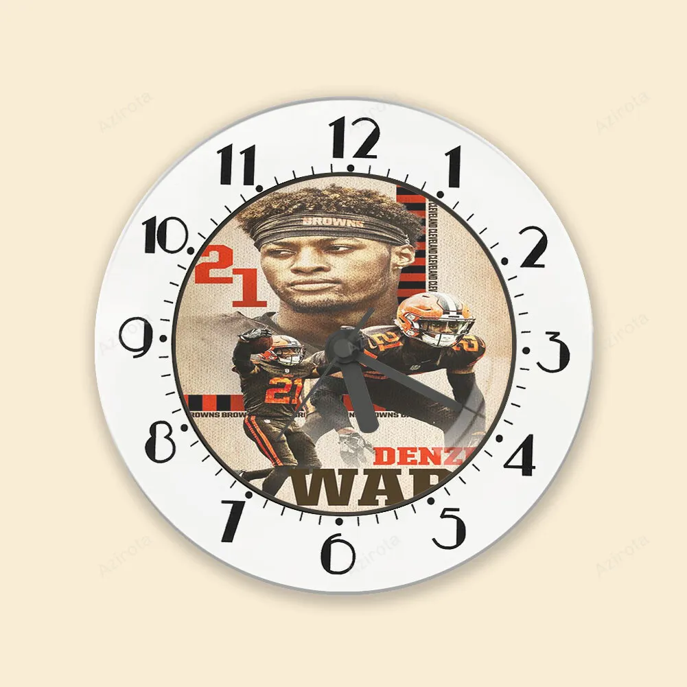 Cleveland Browns Denzel Ward3 Alarm Clock