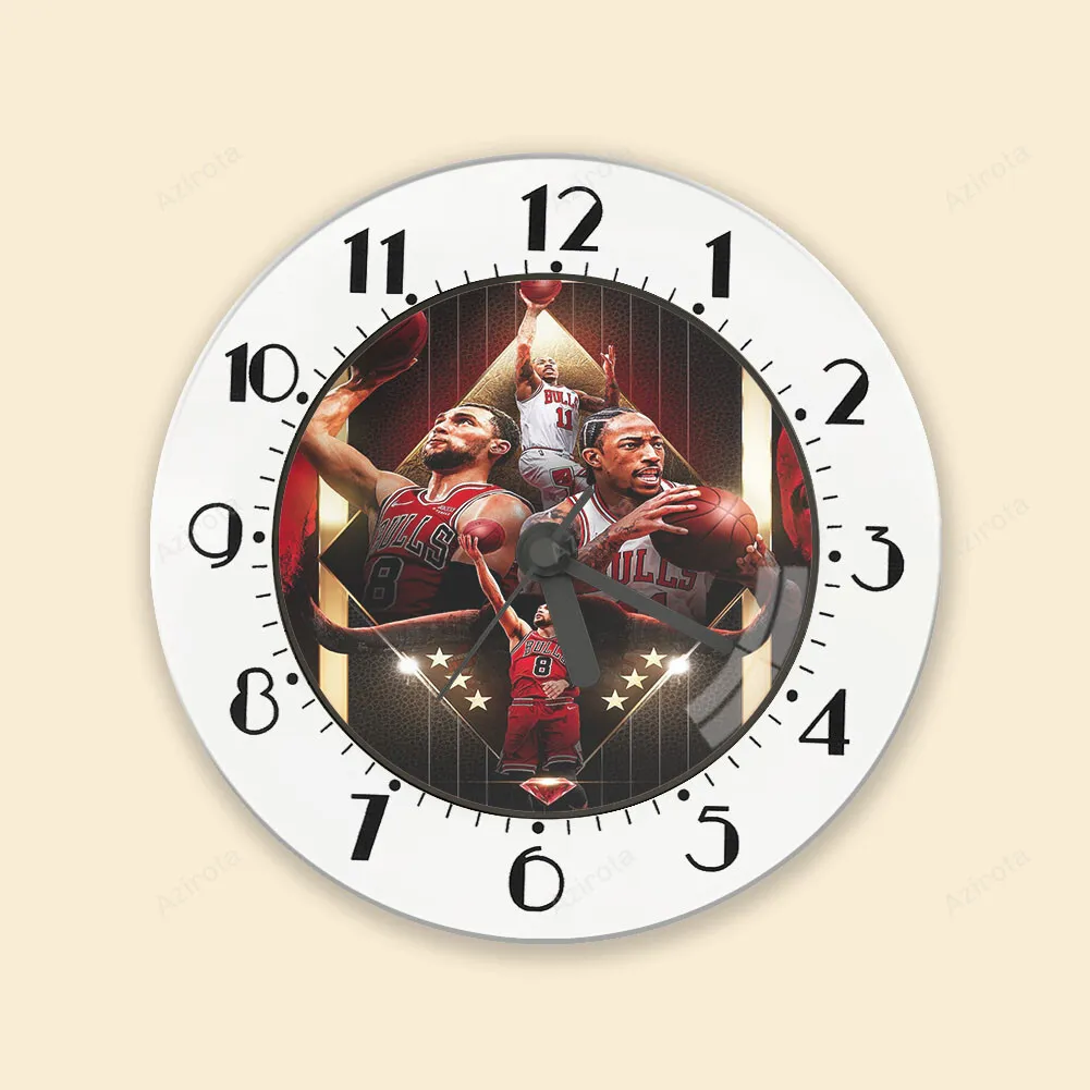Chicago Bulls Zach LaVine and DeMar DeRozan Alarm Clock