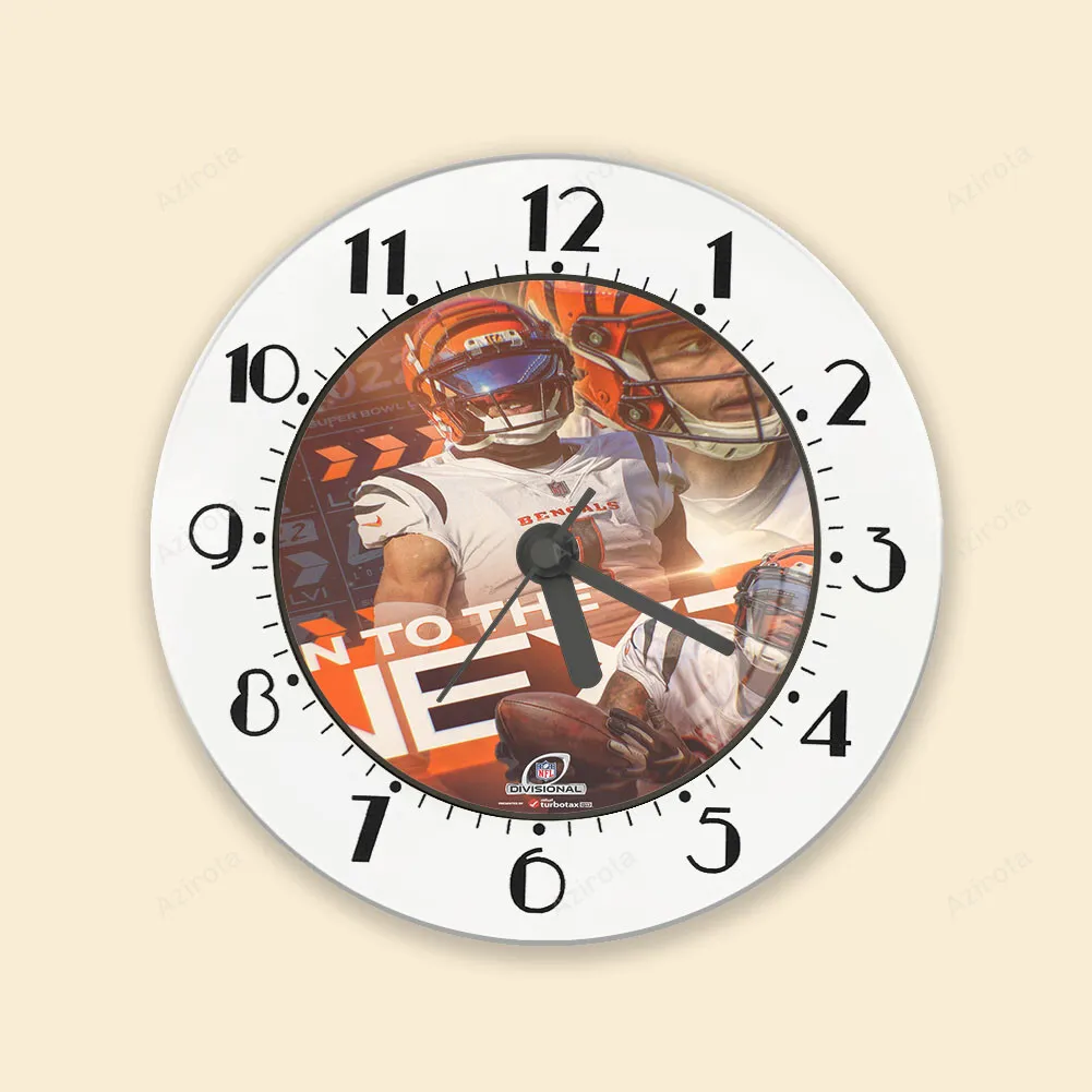 Cincinnati Bengals Team v2 Alarm Clock