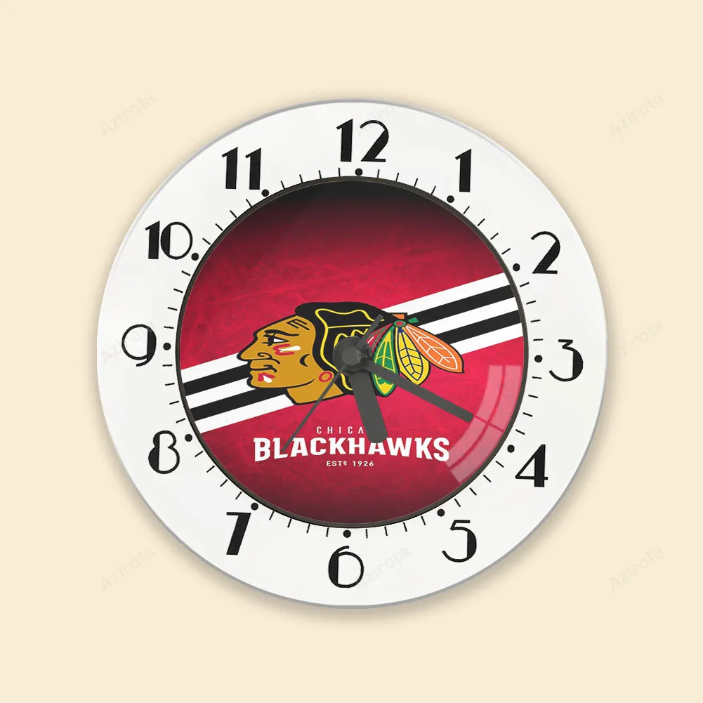 Chicago Blackhawks Est 1926 Alarm Clock