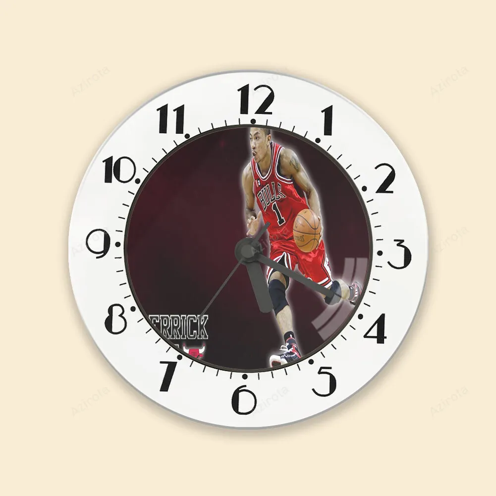 Chicago Bulls 01 Derrick Rose d4 Alarm Clock