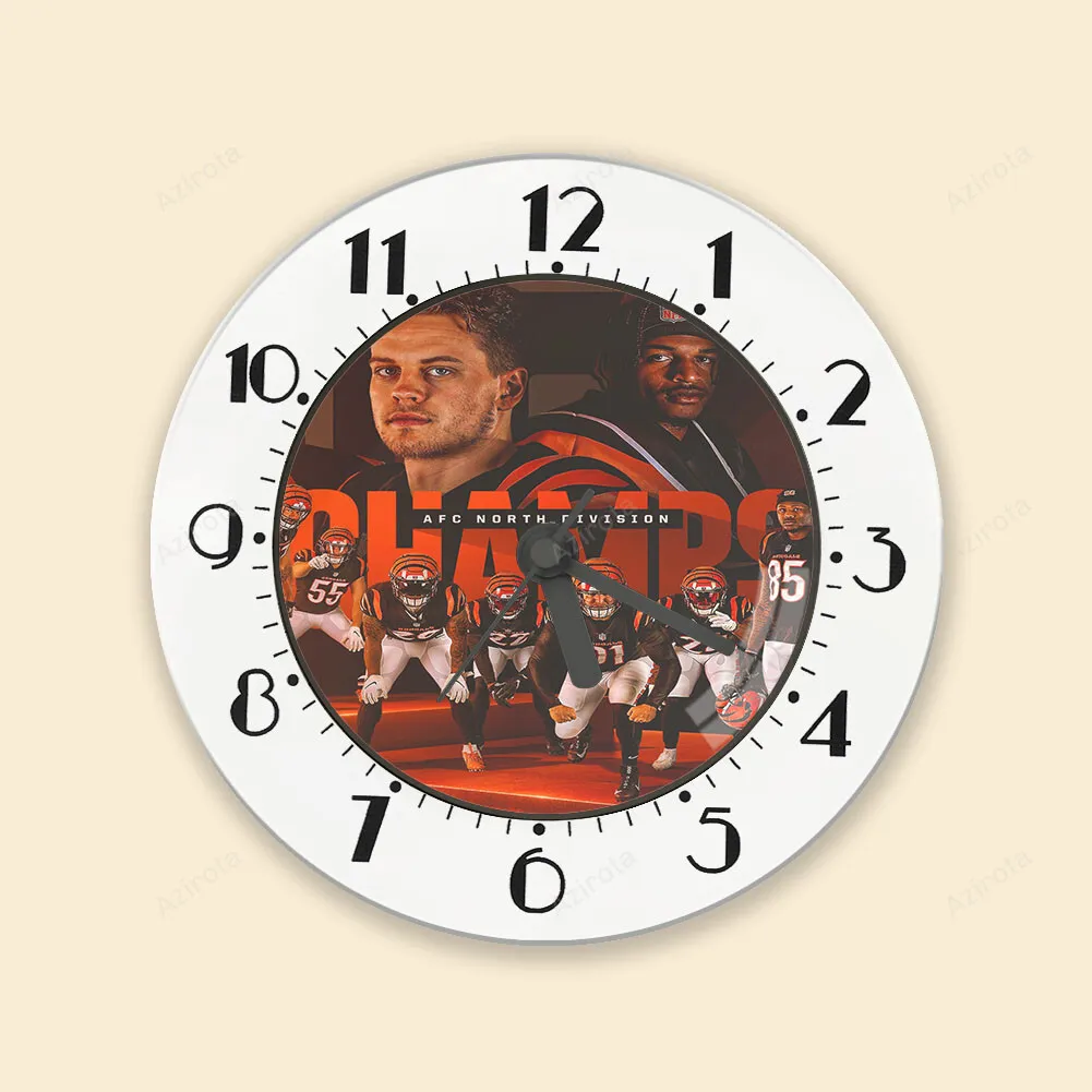Cincinnati Bengals Team v3 Alarm Clock