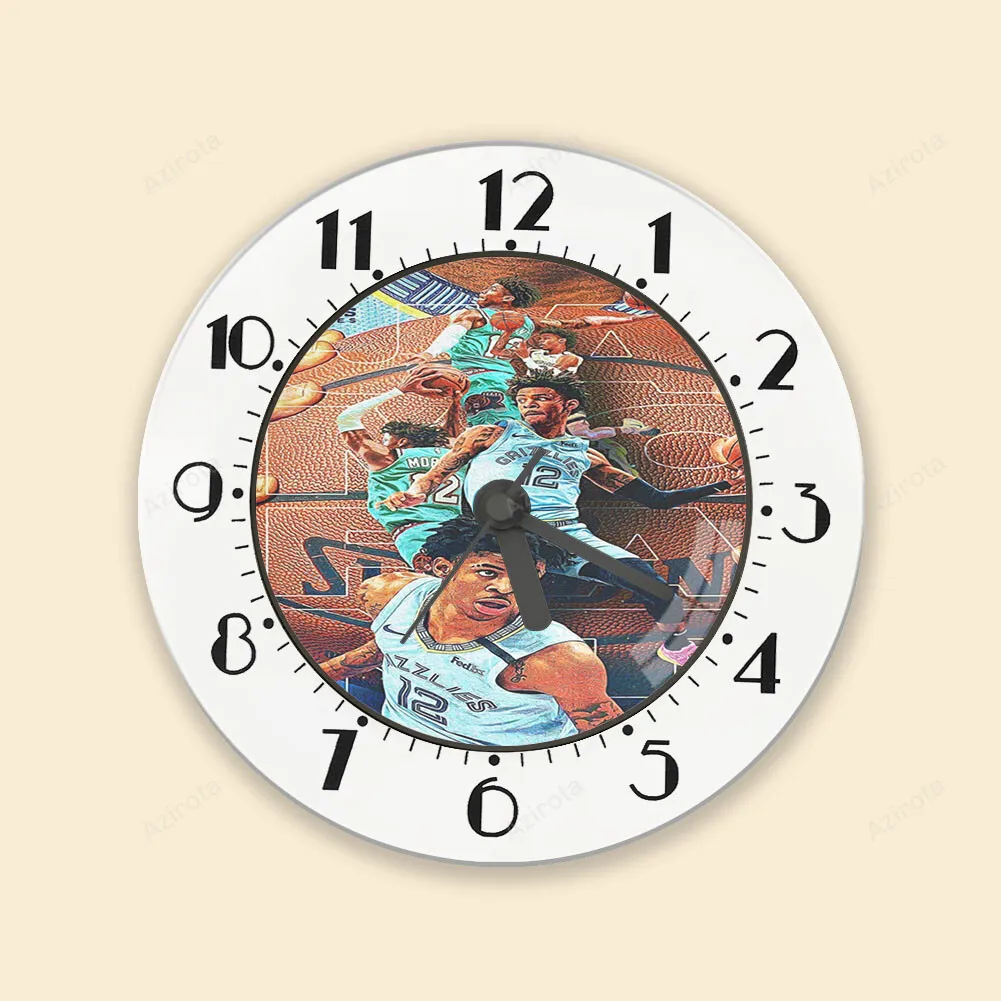 Memphis Grizzlies Ja Morant 12 v2 Alarm Clock
